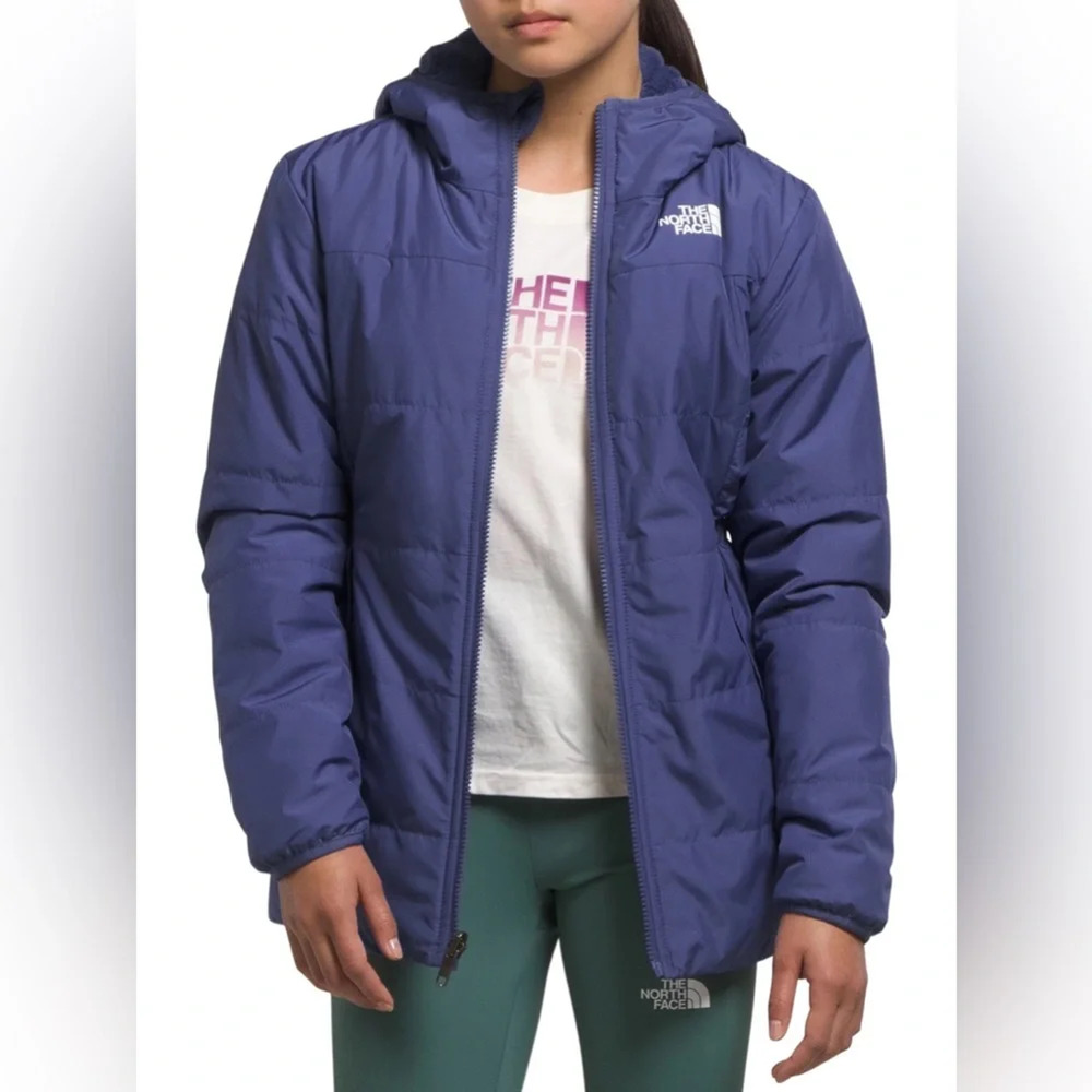 The North Face Girl's Reversible Mossbud Parka (Little Kids/Big Kids) 2XL